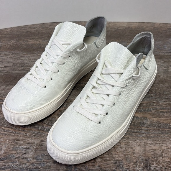 Sam Edelman Women’s Poppy Leather Lace Up Sneaker Size 10 - Picture 3 of 10